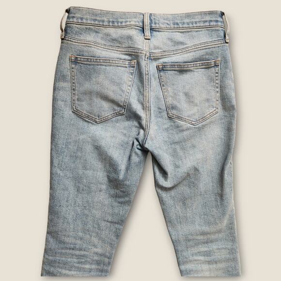 J. Crew Women's Toothpick Skinny Light Wash Mid-Rise jeans size 26" waist - Picture 4 of 9